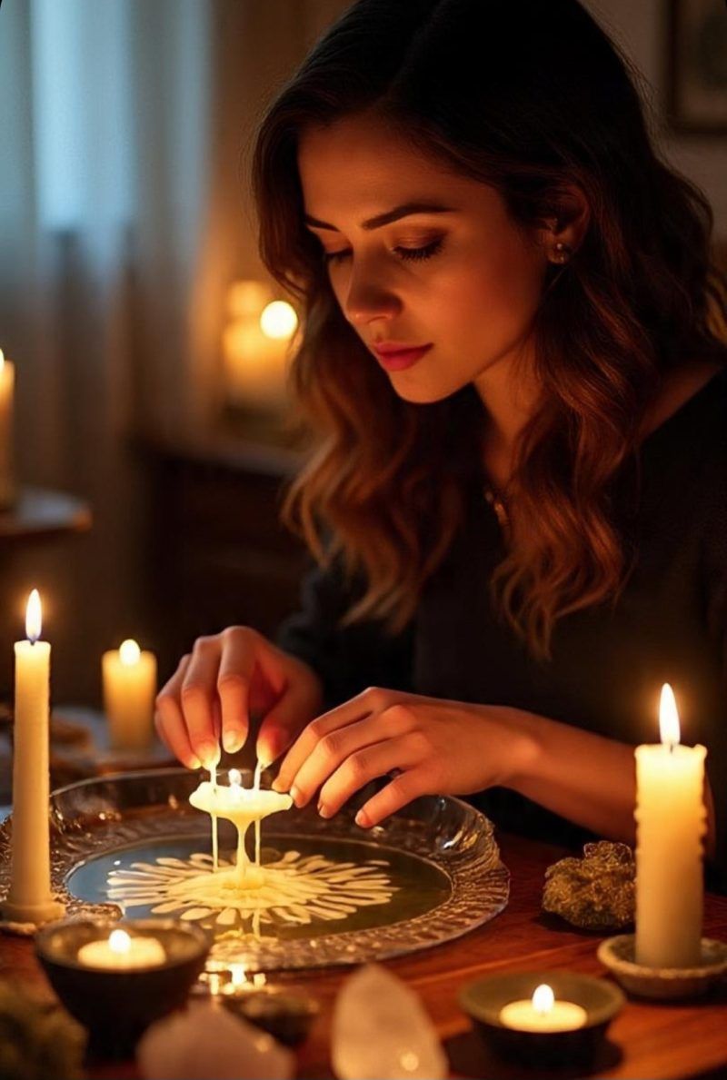 Yule Wax Divination and Celebration  with Rhonda Pavlovich-Dec-20